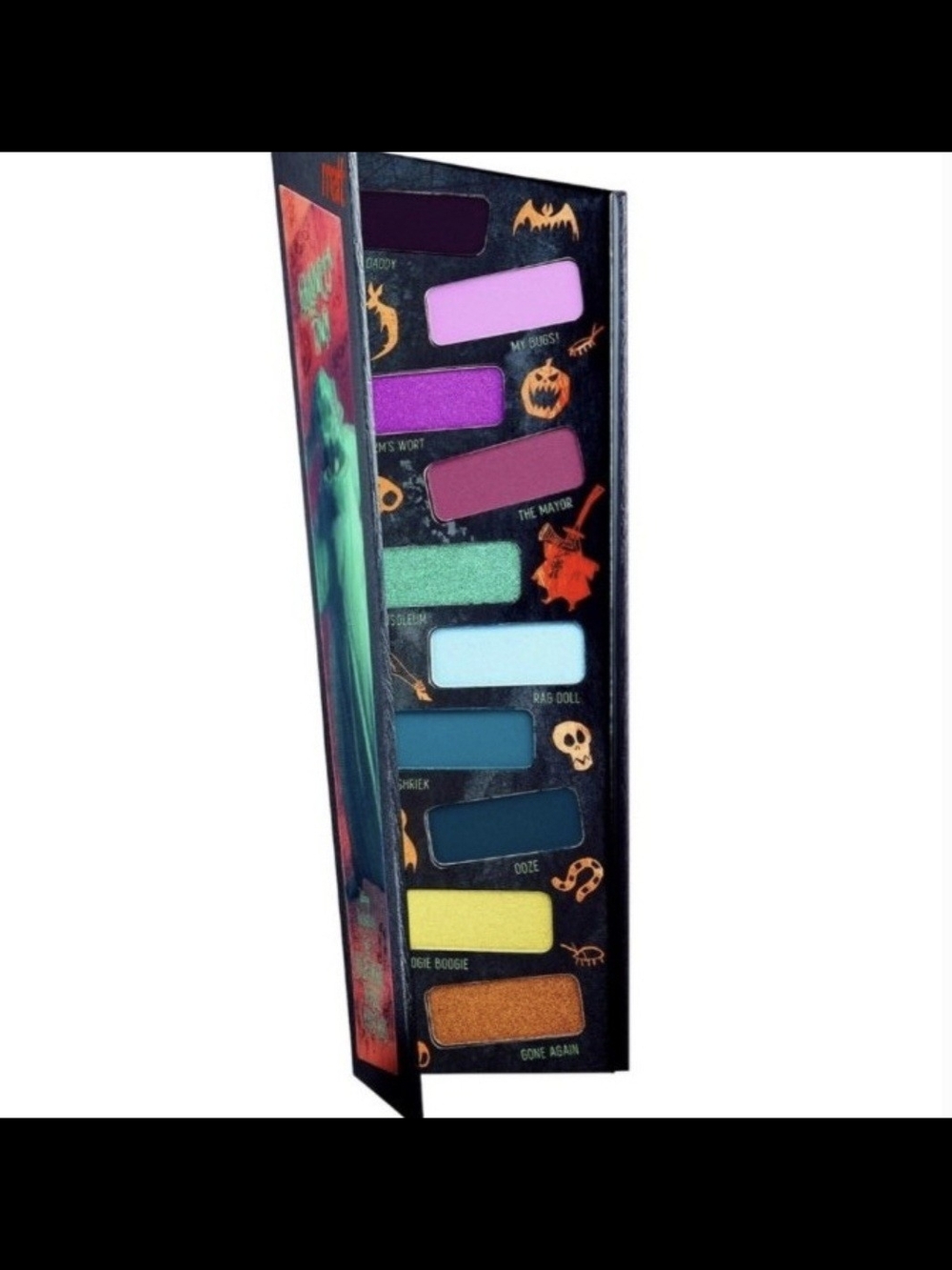 Halloween Town Eyeshadow Palette - Melt Cosmetics Nightmare Before Christmas